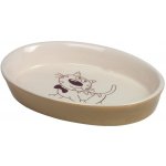 Nobby oválná keramická miska 17 x 11 x 2,5 cm – Zboží Mobilmania