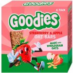Goodies Ovesná tyčinka jahody a jablko 6 x 23 g – Zboží Dáma