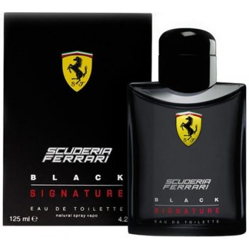 Ferrari Scuderia Black Signature toaletní voda pánská 125 ml tester