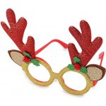 Prima-obchod Vánoční párty / karnevalové brýle sob, barva 1 zlatá červená – Zboží Dáma Prima-obchod Vánoční párty / karnevalové brýle sob, barva 1 zlatá červená – Zboží Dáma