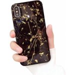 Pouzdro na iPhone XS MAX CXvwons / hnědo-zlaté – Zboží Mobilmania