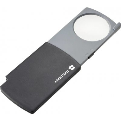 Toolcraft TO-8997039 ruční lupa s LED osvětlením zvětšení: 2.5 x – Zboží Dáma