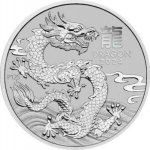 The Perth Mint Lunární série III. Rok draka platinová mince 2024 1 oz – Zboží Dáma