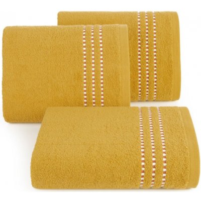 Ručníky a osušky FJORD hořčicové 50 x 90 cm – Sleviste.cz