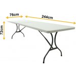 Skládací stůl, 244 cm, P689 – Zboží Dáma Skládací stůl, 244 cm, P689 – Zboží Dáma