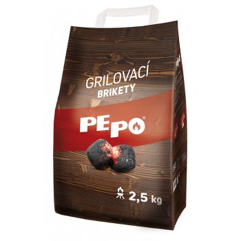 PE-PO grilovací brikety 2,5 kg