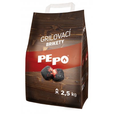 PE-PO grilovací brikety 2,5 kg – Zbozi.Blesk.cz