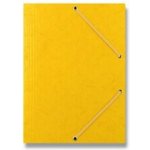 Donau 3chlopňové spisové desky s gumičkou A4 žluté – Zboží Živě