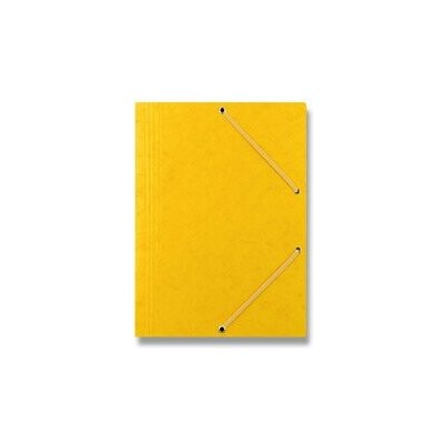 Donau 3chlopňové spisové desky s gumičkou A4 žluté – Zboží Živě