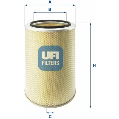 Vzduchový filtr UFI 27.563.00 (2756300) – Hledejceny.cz
