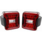 Sada LED zadních světel, Červená, EU, Jeep Wrangler JL, USA style – Hledejceny.cz