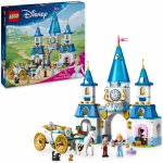LEGO® Disney Princess 43275 Popelčin zámek a kočár s koňmi – Zboží Živě
