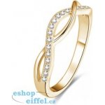 Beneto Pozlacený stříbrný s krystaly AGG192 – Zbozi.Blesk.cz