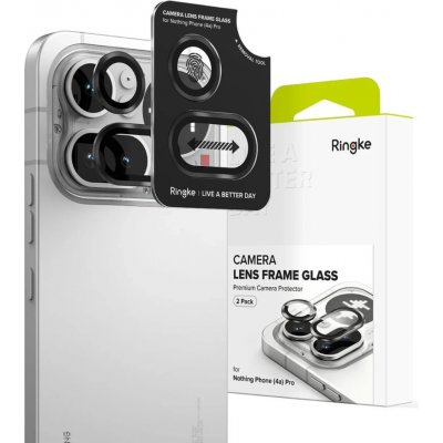 RINGKE Camera Frame Protector 2-bal ochranné sklo pro Nothing Phone 4A Pro černé – Hledejceny.cz