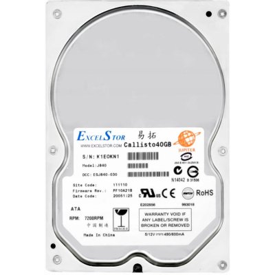 ExcelStor 40GB PATA IDE ATA 3,5", J840