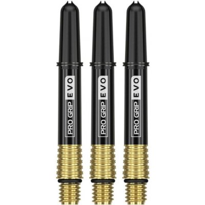 Target - darts Násadky Pro Grip EVO - short - gold – Zboží Dáma