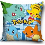 Carbotex Polštář Pokémon Tým snů 40x40 – Zboží Dáma