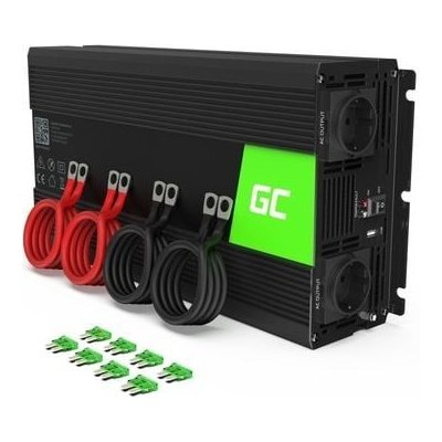 Green Cell Power Inverter 24V/230V, 2000W,4000W, čistá sinusoida