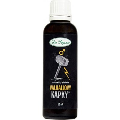 Dr. Popov Valhallovy kapky bylinná tinktura 50 ml – Hledejceny.cz