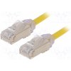 síťový kabel Panduit STP28X5MYL Patch, F/UTP,TX6A-28™, 6a, drát, Cu, LSZH, žlutá, 5m