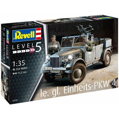 Revell Einheits-PKW Kfz.4 Plastic ModelKit military 03339 1:35
