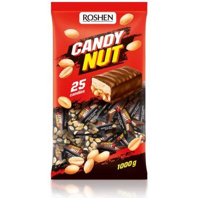 Roshen Candy nut nugátové tyčinky 1 kg – Zboží Dáma