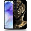 Pouzdro a kryt na mobilní telefon Samsung Picasee silikonové Samsung Galaxy A55 5G Golder černé