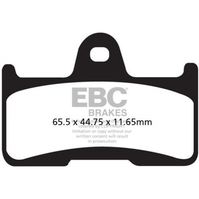 Brzdové destičky EBC FA344TT – Hledejceny.cz