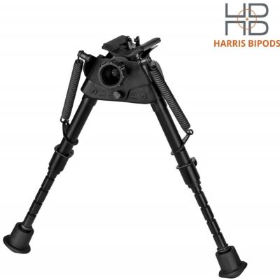 Bipod Harris základna s kloubem 6" 9" odskoky Harris očko – Zboží Mobilmania