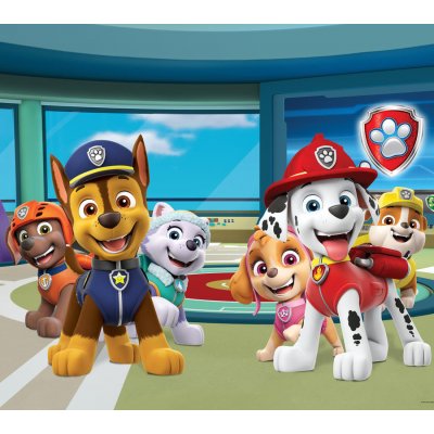 Závěsy foto Paw Patrol 180x160cm FCSXL 4388 – Hledejceny.cz
