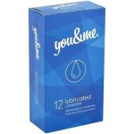 You&Me lubricated condoms 12 ks – Zboží Mobilmania