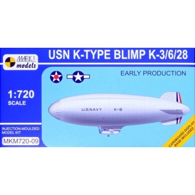 Models USN K-Type Blimp K-3/6/28 Early Production Mark 1 MKM720-09 1:720