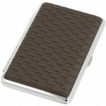 Vpkcz pouzdro Emboss tmavě hnědé 100 mm 16 cigaret – Zboží Dáma
