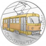 Česká mincovna Stříbrná mince 500 Kč Tramvaj ČKD Tatra T3 2024 Proof 25 g – Zboží Dáma