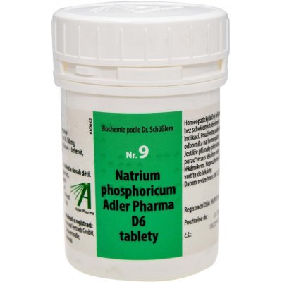 Adler Pharma Nr.9 Natrium phosphoricum D6 400 tablet – Hledejceny.cz