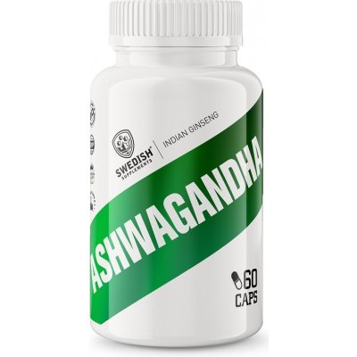 Swedish Supplements Ashwagandha 60 kapslí