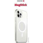Pouzdro Swissten Clear Jelly MagStick iPhone 15 ultra transparentní; – Zboží Živě