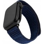 FIXED Nylon Sporty Strap pro Apple Watch 42/44/45mm, tmavě modrý FIXNST2-434-DBL – Zboží Živě