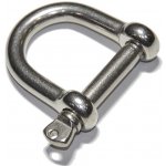 Třmen (šekl) široký, nerez A4, 10mm – Zboží Mobilmania