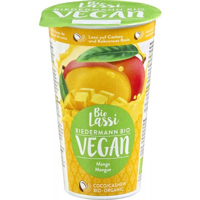 Dennree Bio Biedermann nápoj lassi s mangovým pyré vegan 230 ml – Zboží Mobilmania
