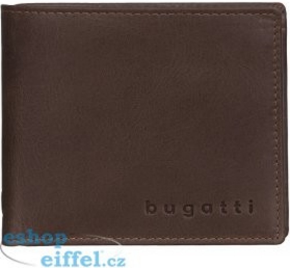 Bugatti Pánská kožená peněženka VOLO 49218202 hnědá | Srovnanicen.cz