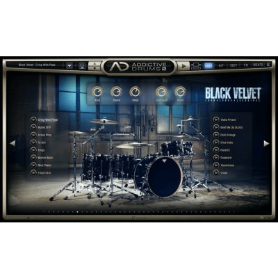 XLN AUDIO AD2: Black Velvet – Zbozi.Blesk.cz