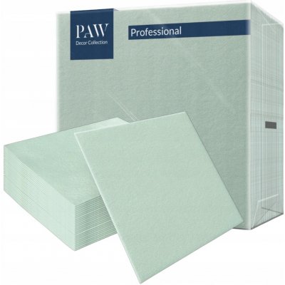 PAW AIRLAID Ubrousky Monocolor Light Green 50ks 40x40cm – Sleviste.cz
