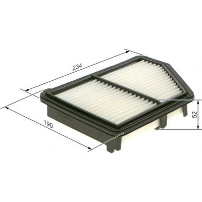 Vzduchový filtr BOSCH F 026 400 576 – Hledejceny.cz