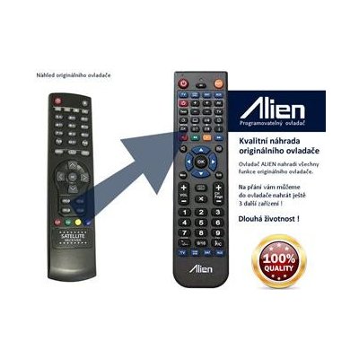 Dálkový ovladač Alien AB IP BOX 250 S PVR – Zboží Mobilmania