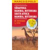 Mapa a průvodce MARCO POLO Kontinentalkarte Südafrika, Namibia, Botswana 1:2 Mio.