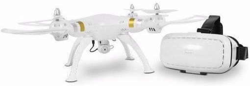 RCskladem Dron T70VR 4 kanálový 6-ti osý s živým přenosem obrazu 3D VR brýlí 23117559W