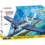 COBI 5752 World War II 1:48 Americký torpédový bombardér Grumman TBF AVENGER – Zbozi.Blesk.cz