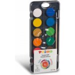 Primo vodové barvy 30 mm 12 barev + štětec – Zboží Dáma