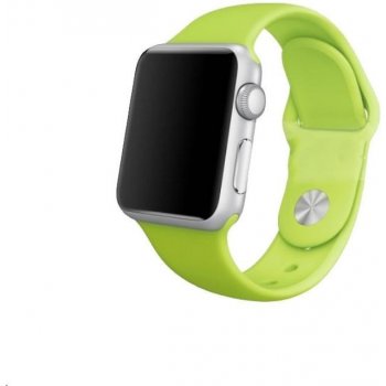 Coteetci silikonový sportovní náramek pro Apple watch 42 / 44 mm zelený CS2086-GR